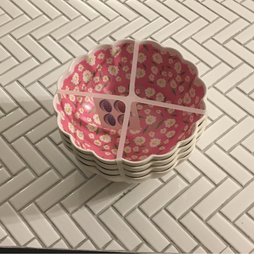 Floral bowl set NWT